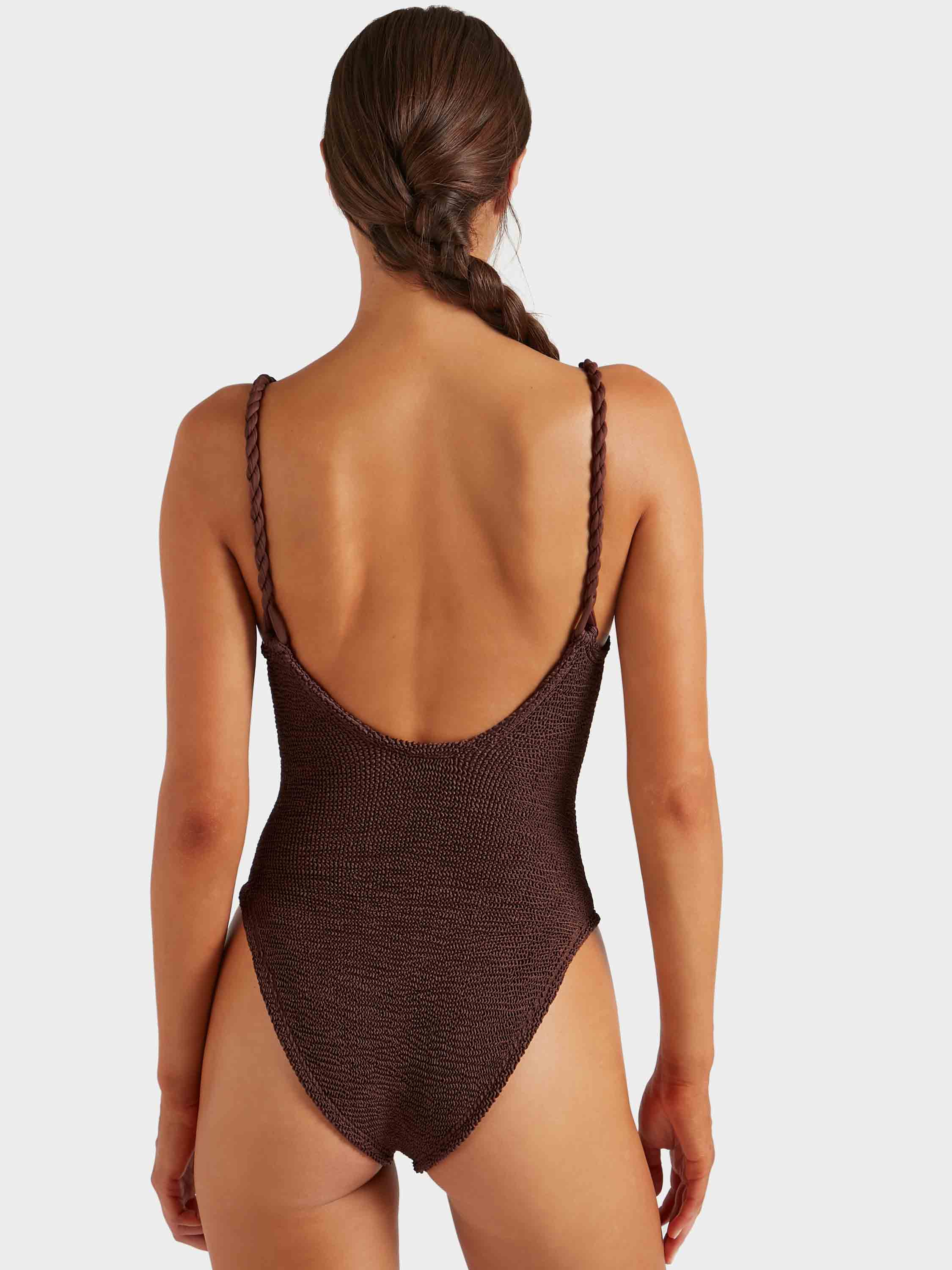 Camille Swim - Metallic Chocolate - Image 3