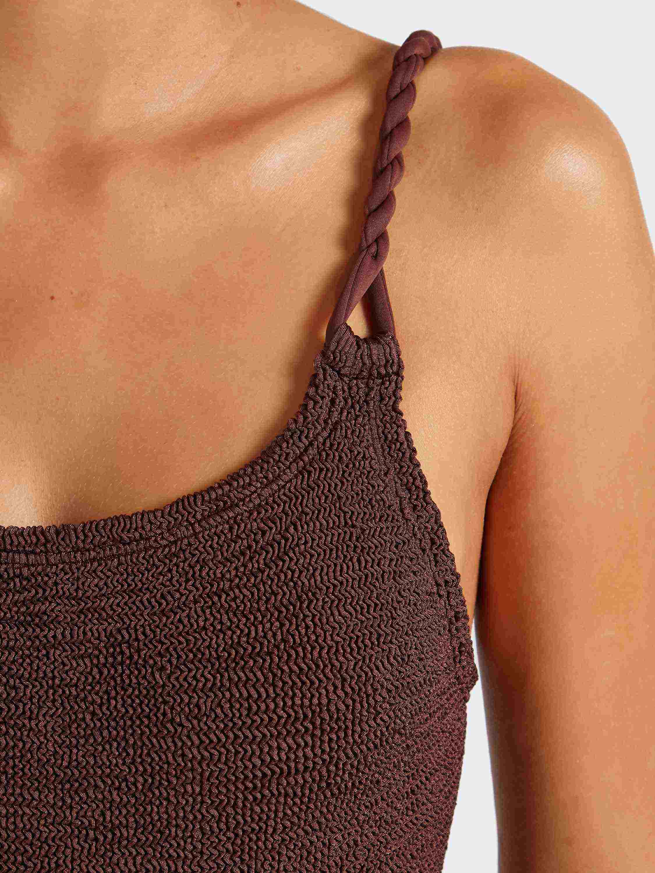 Camille Swim - Metallic Chocolate - Image 4