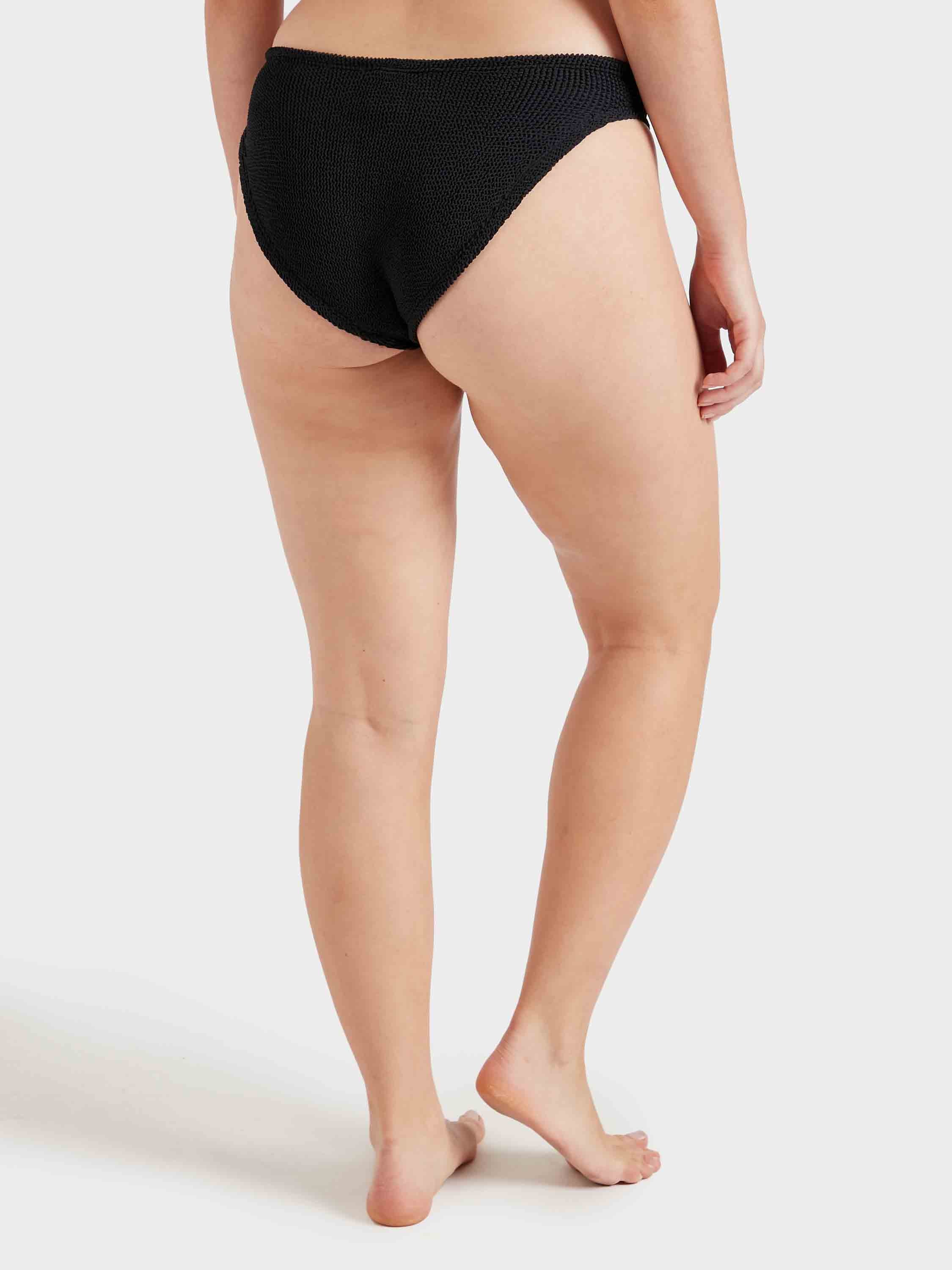 Coverage Bikini Bottom - Black - Image 3