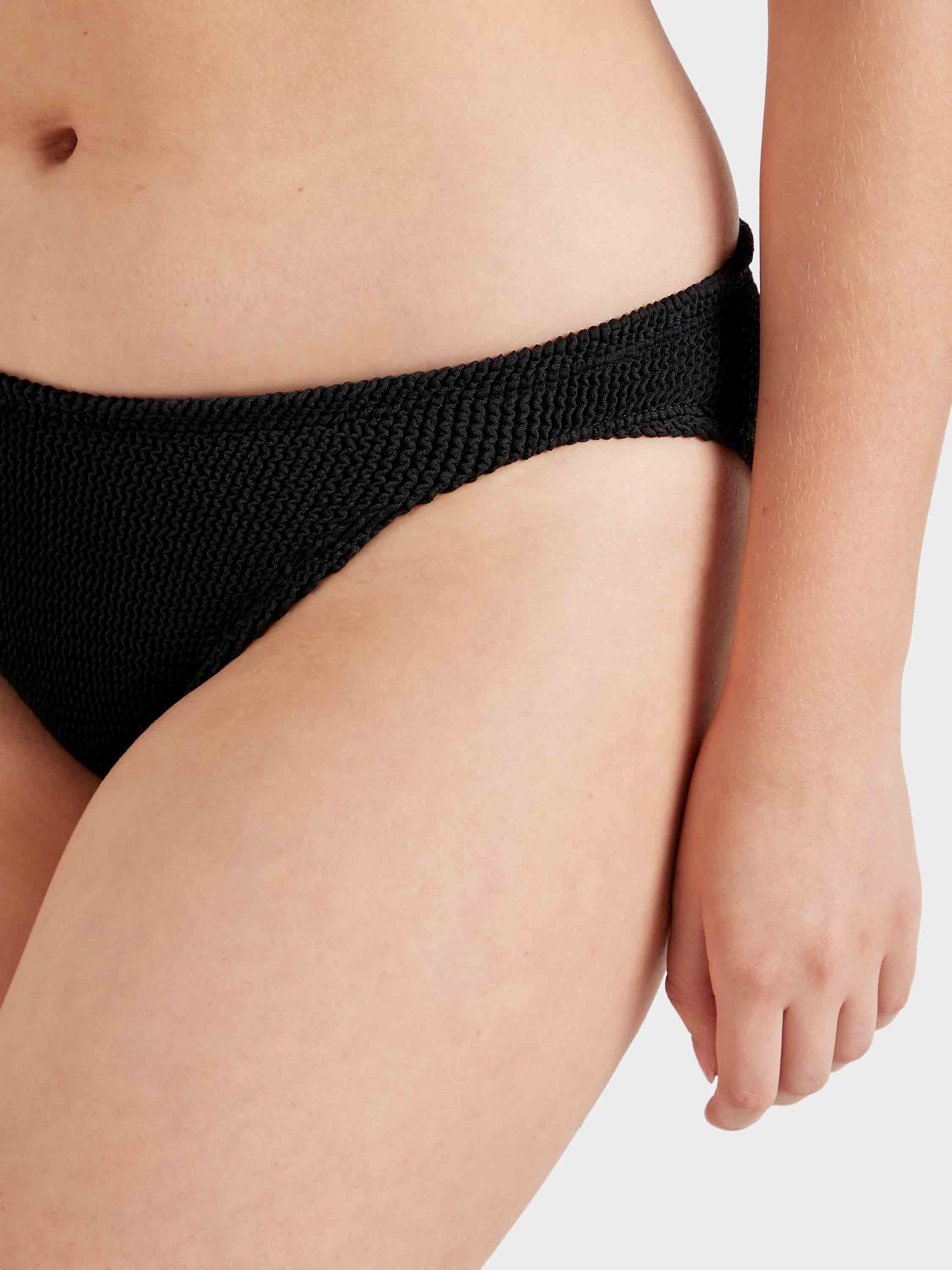 Coverage Bikini Bottom - Black - Image 4
