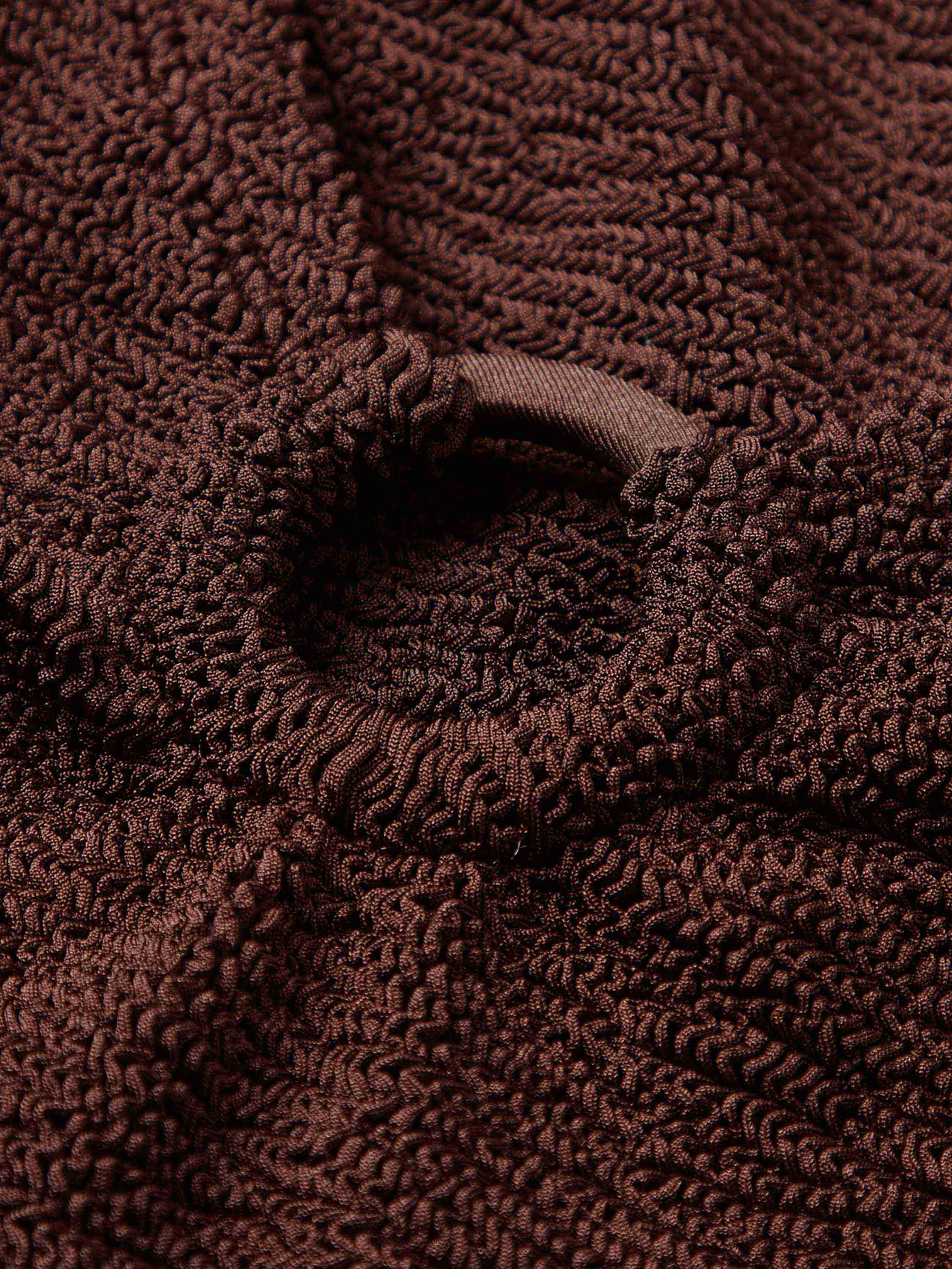 Coverage Celine Swim With Tonal Hoops - Metallic Chocolate - Image 7