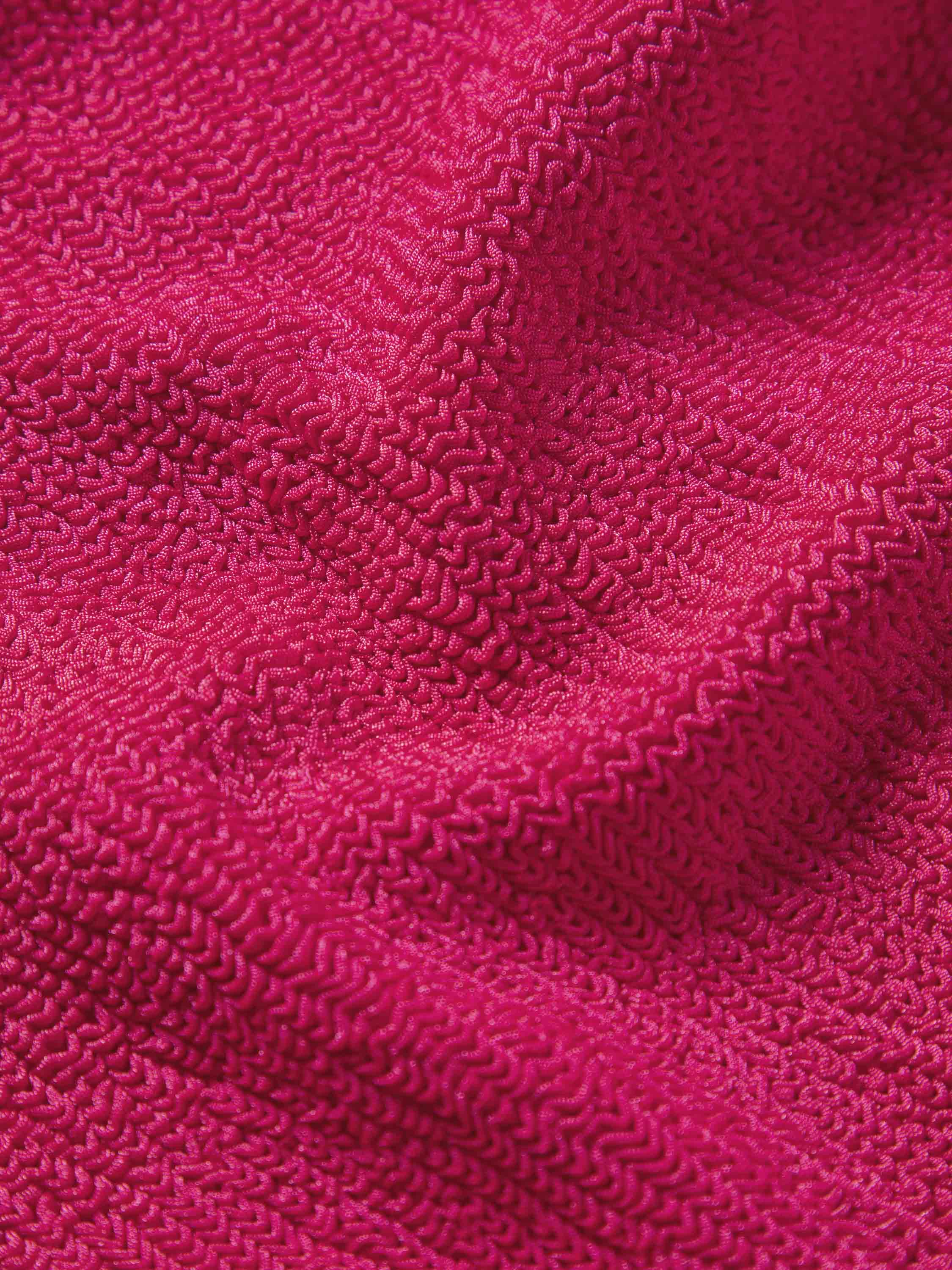 Coverage Square Neck Swim - Metallic Raspberry - Image 6