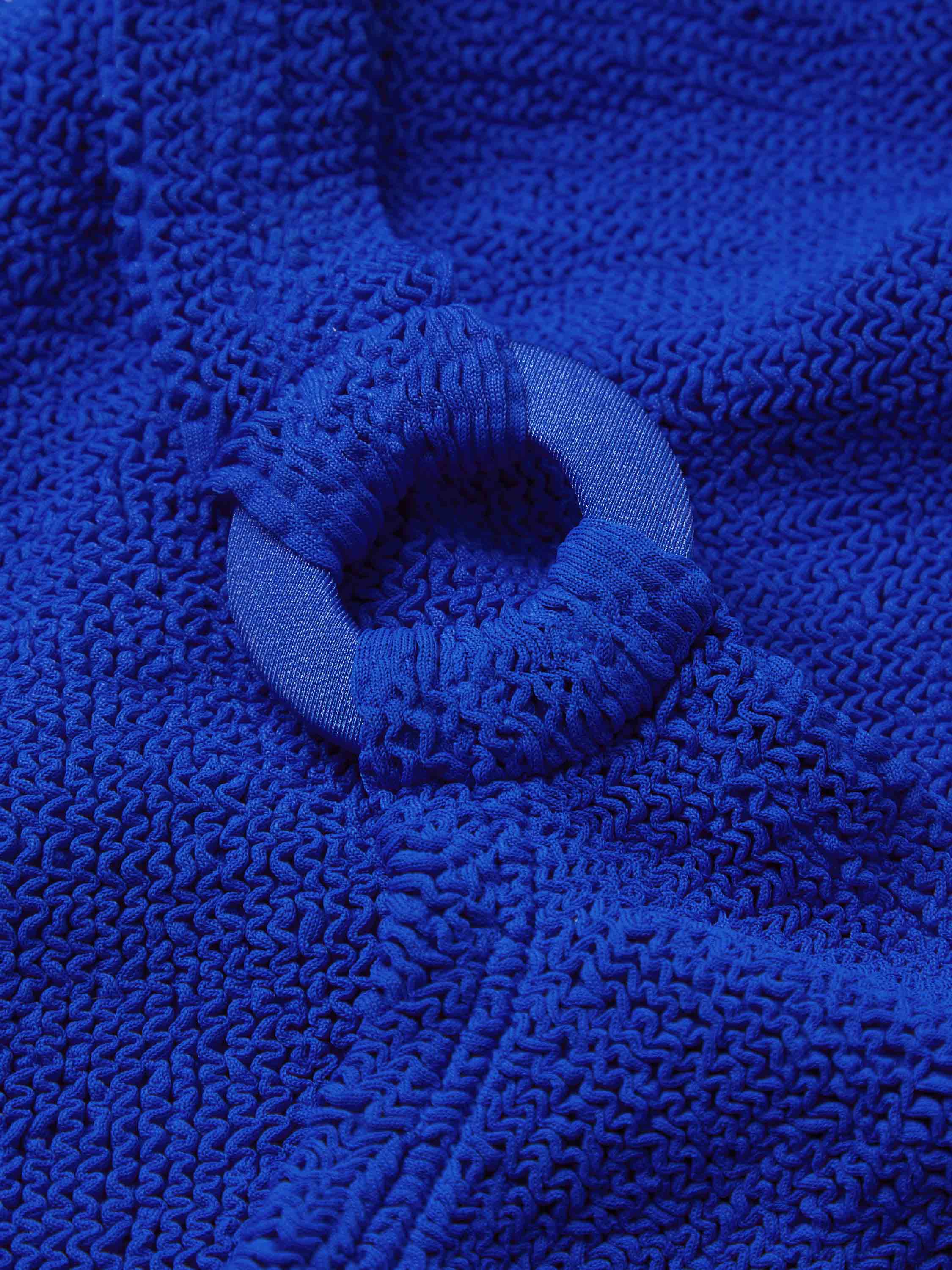Domino Swim With Tonal Hoops - Royal Blue - Image 6
