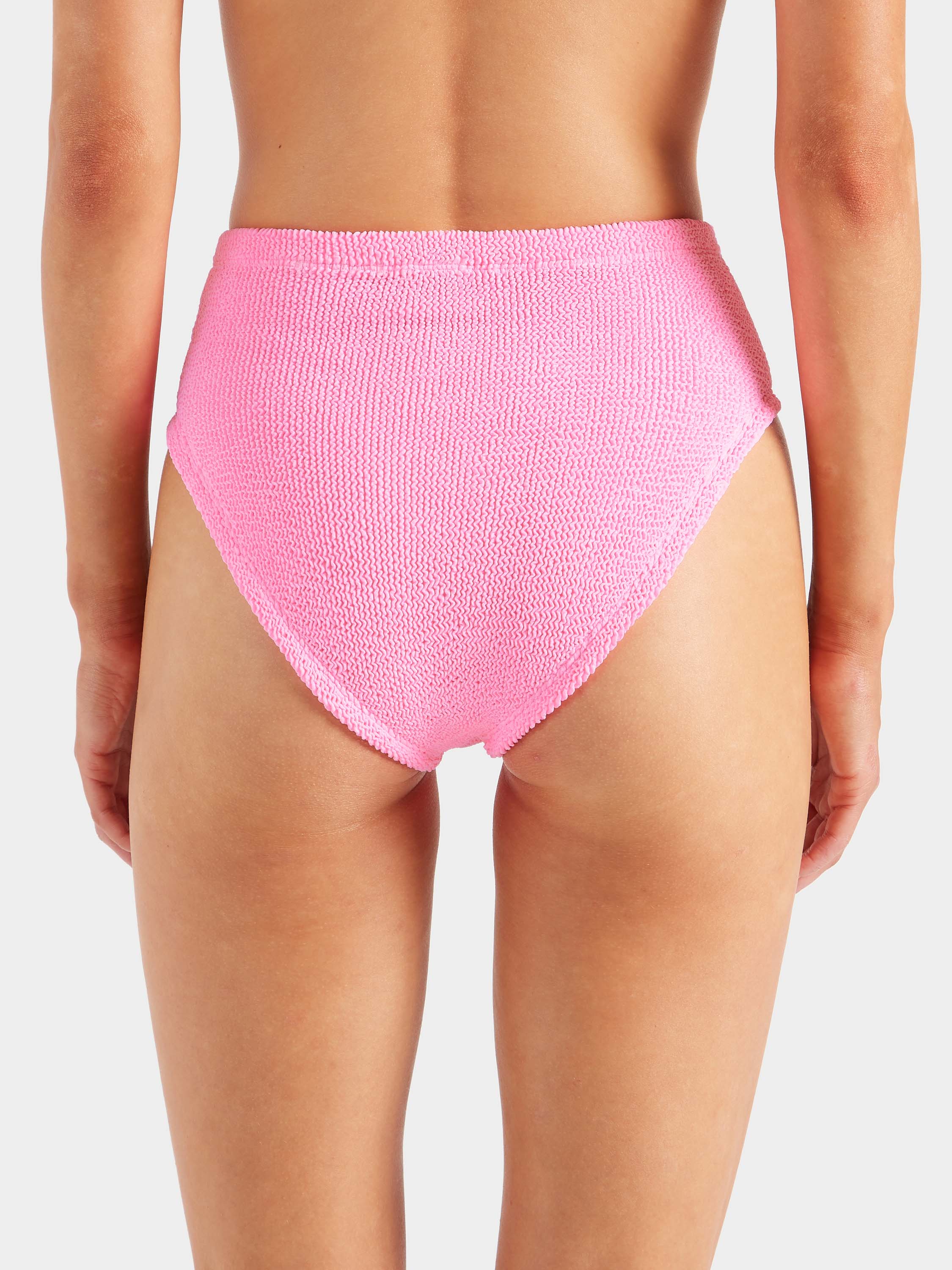 High Waist Bikini Bottom - Bubblegum - Image 3