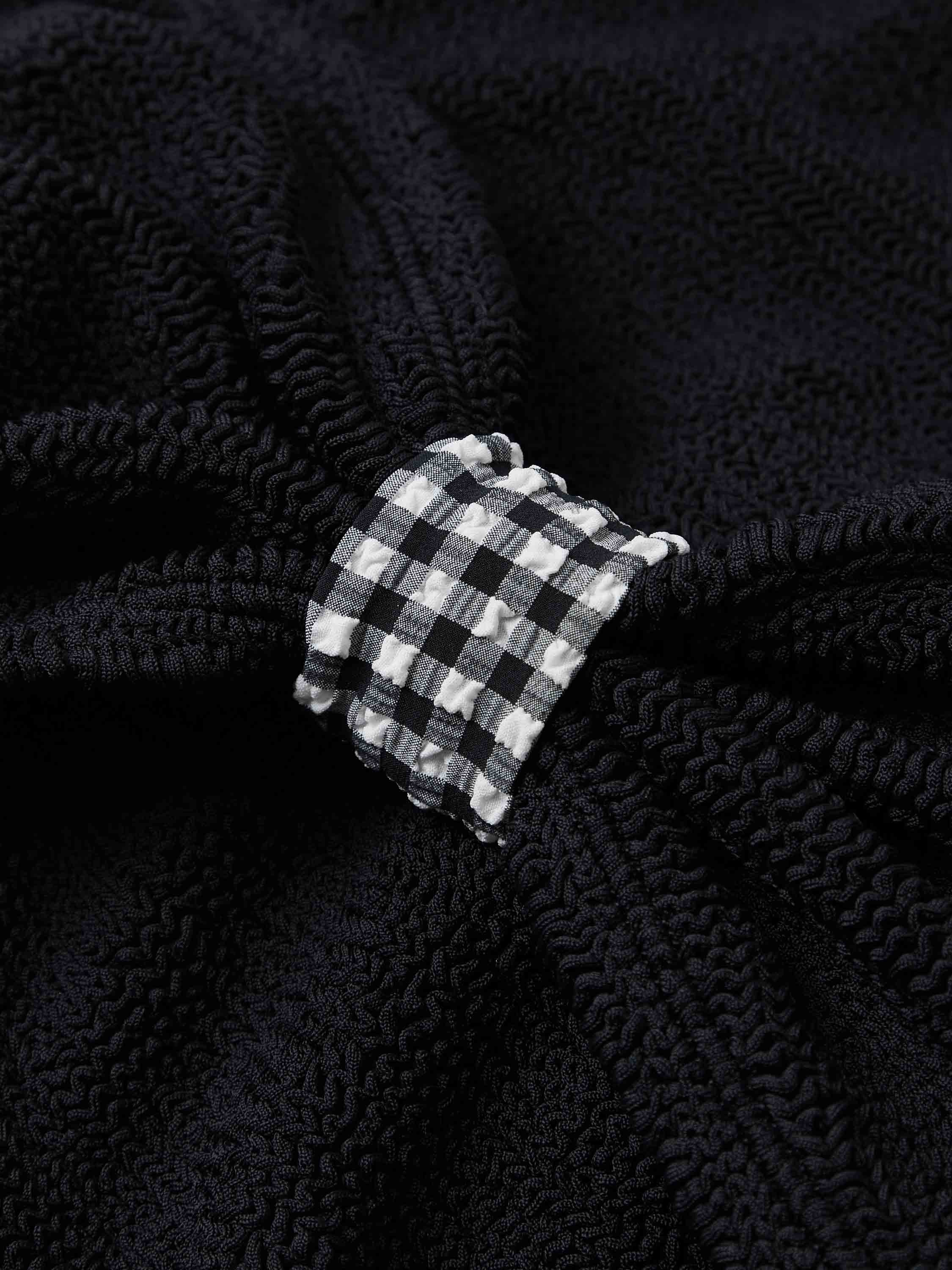 Jean Bikini - Black Gingham - Image 8