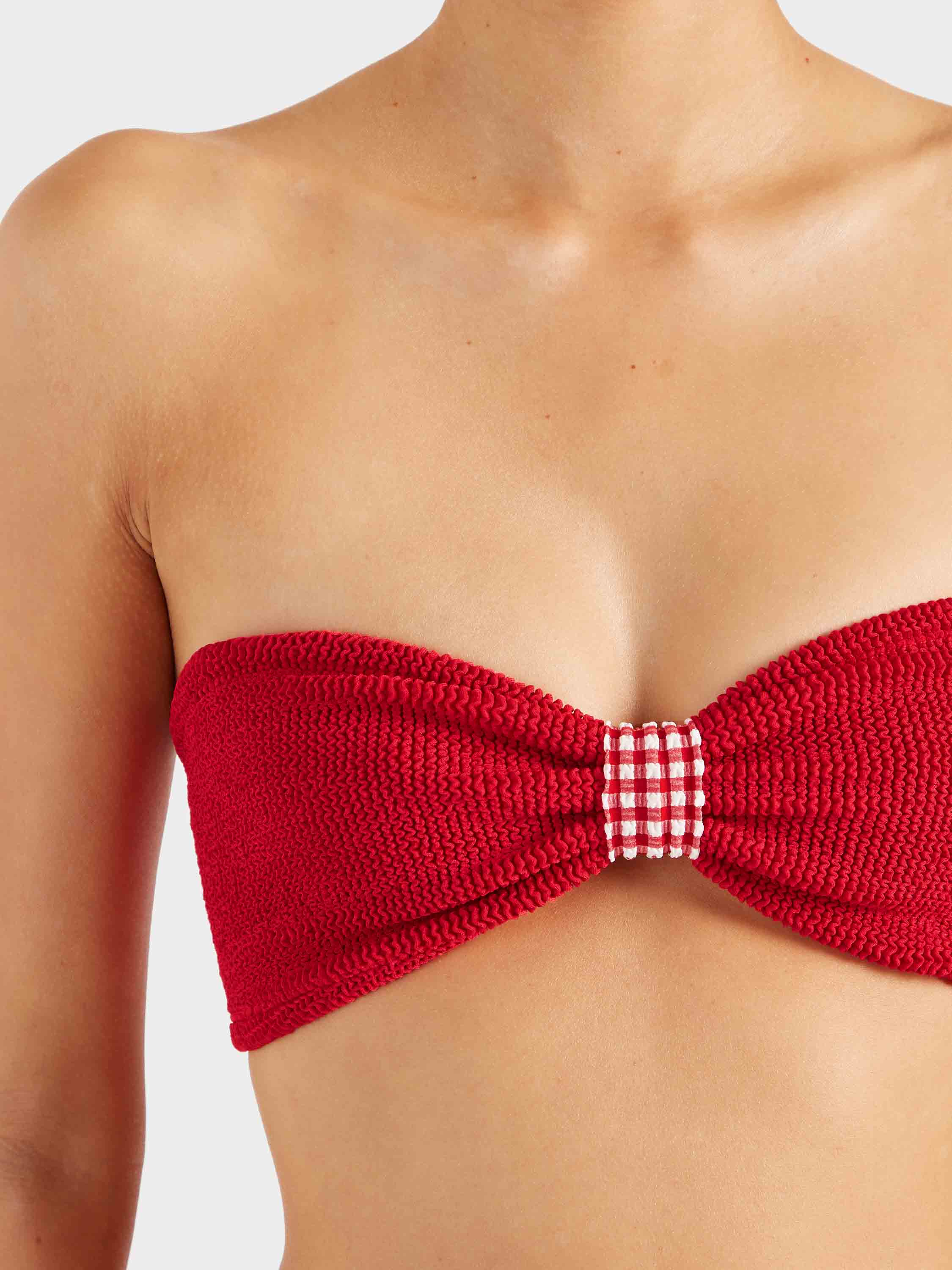 Jean Bikini - Red Gingham - Image 4