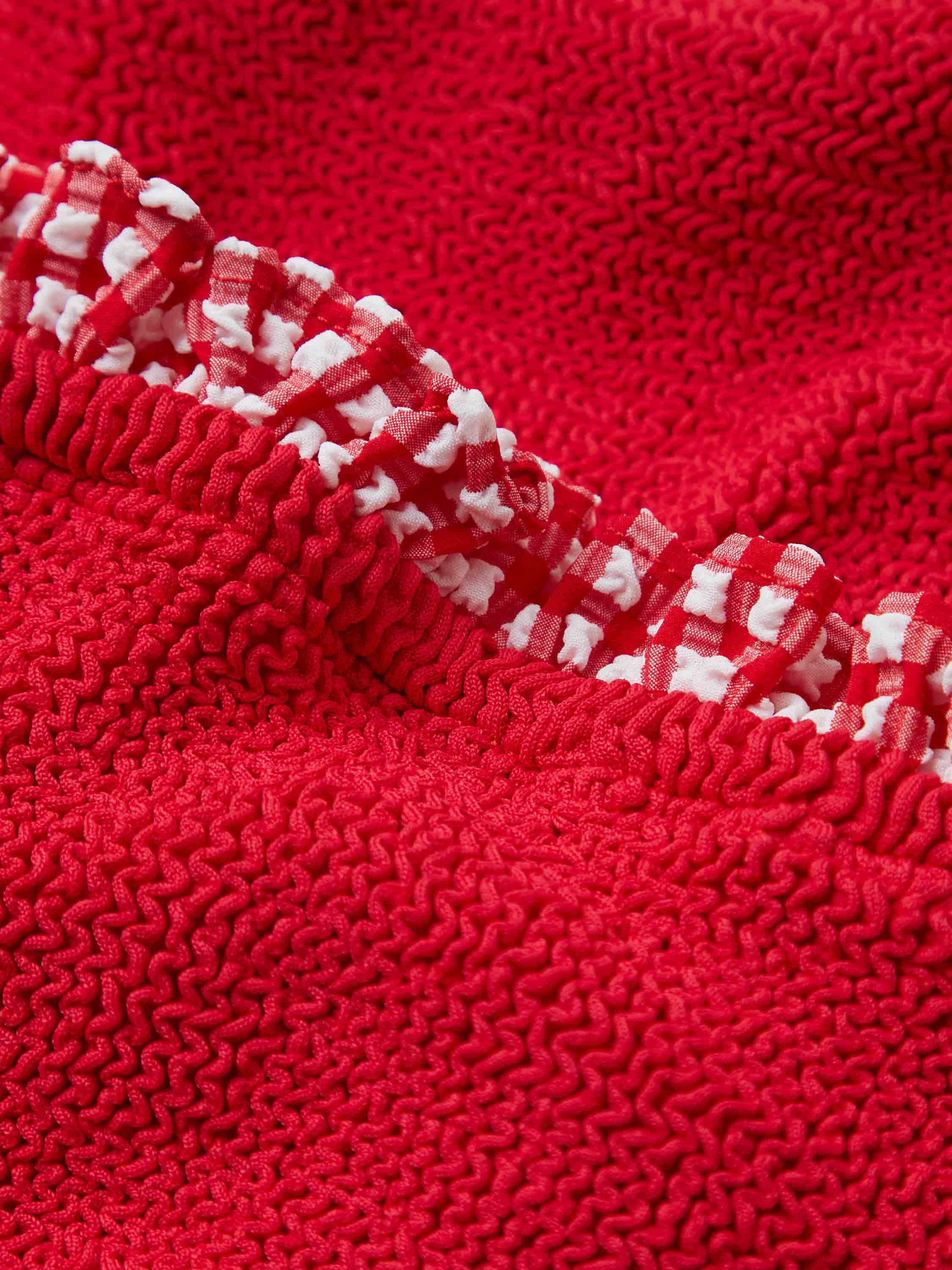 Jean Bikini - Red Gingham - Image 7