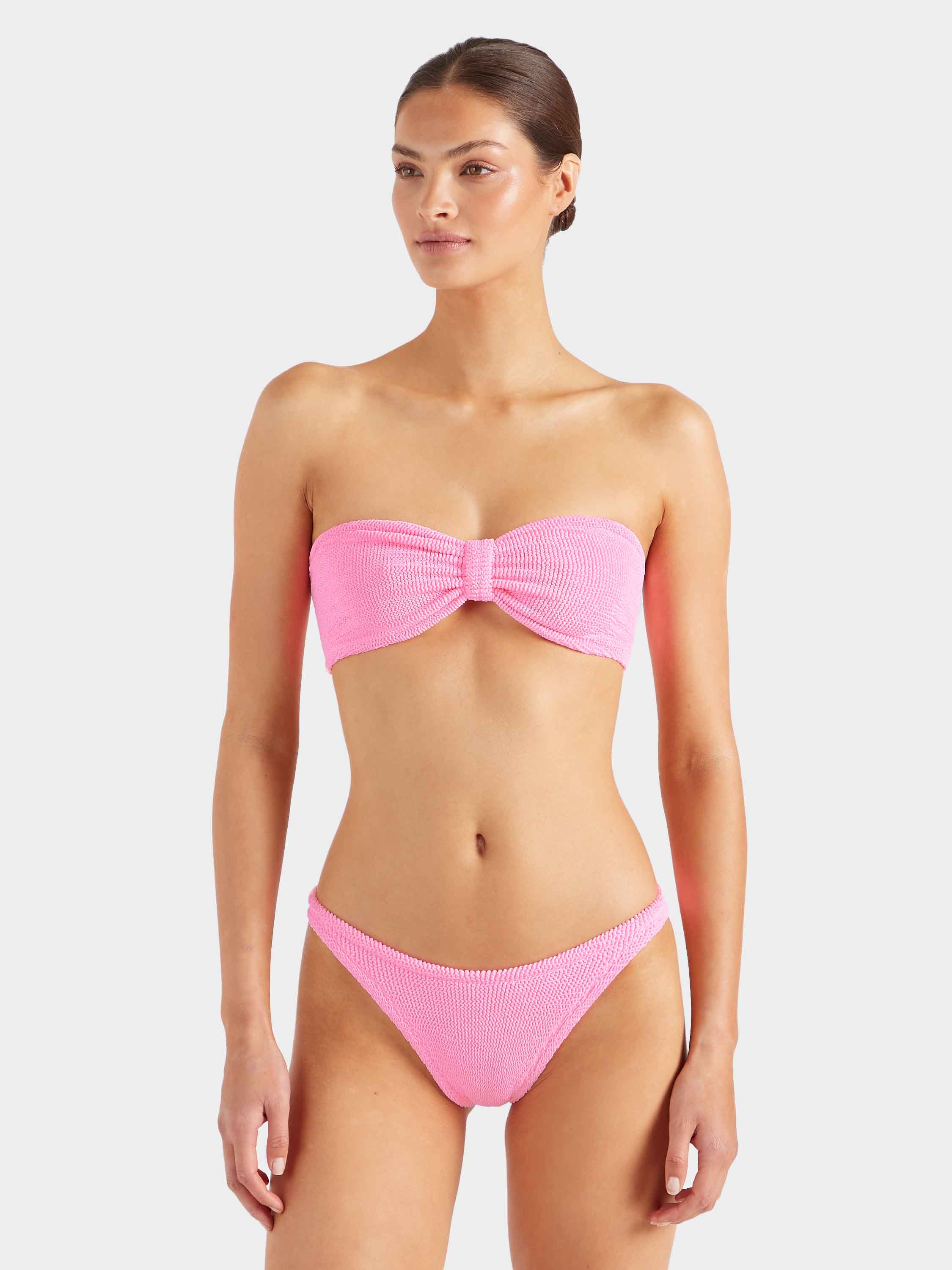 Jean Bikini Top - Bubblegum - Image 5