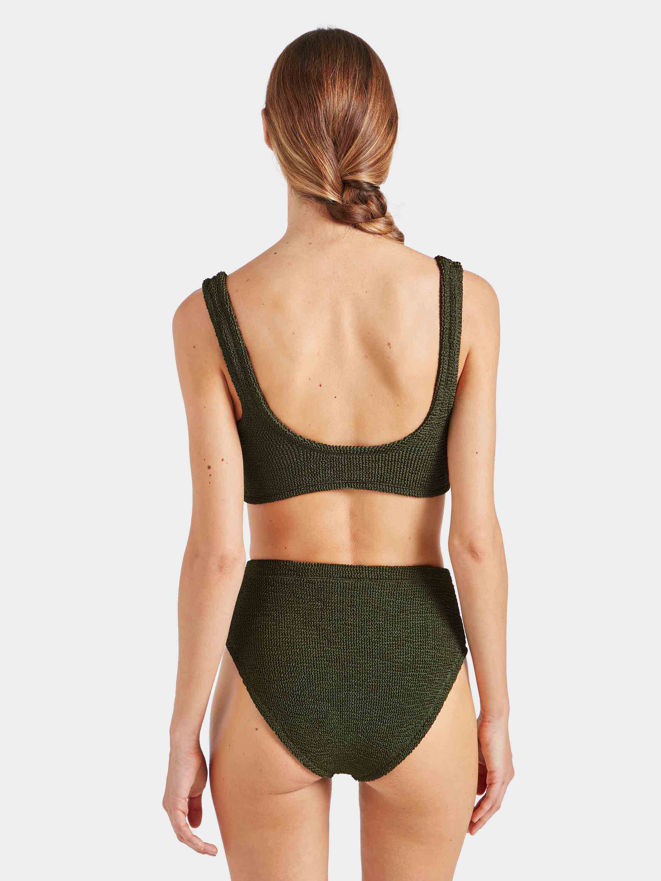 Nadine Bikini - Metallic Khaki - Image 3