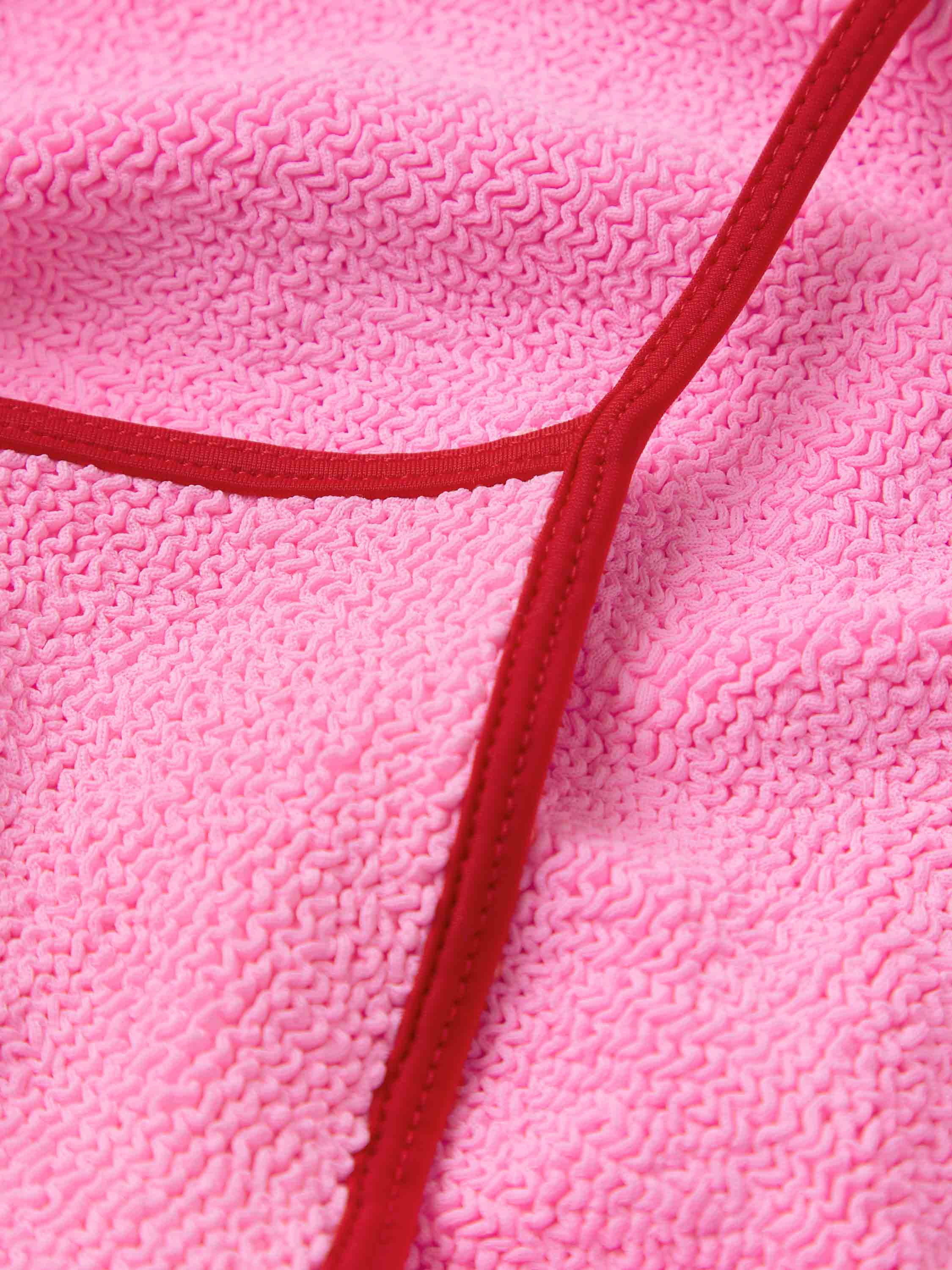 Pamela Swim Contrast - Bubblegum/Red - Image 6