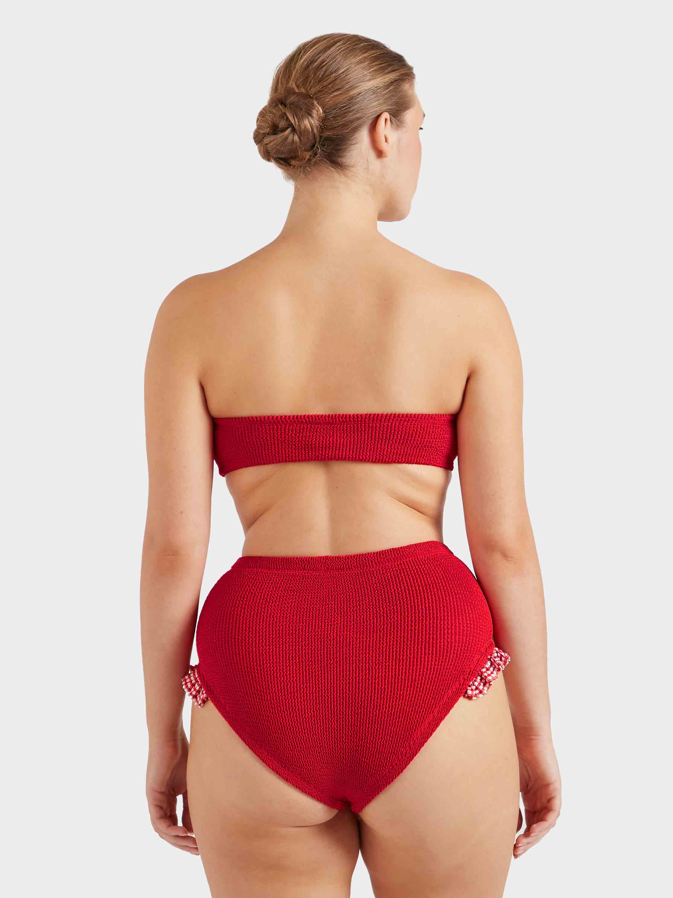 Peggy Bikini - Red Gingham - Image 5
