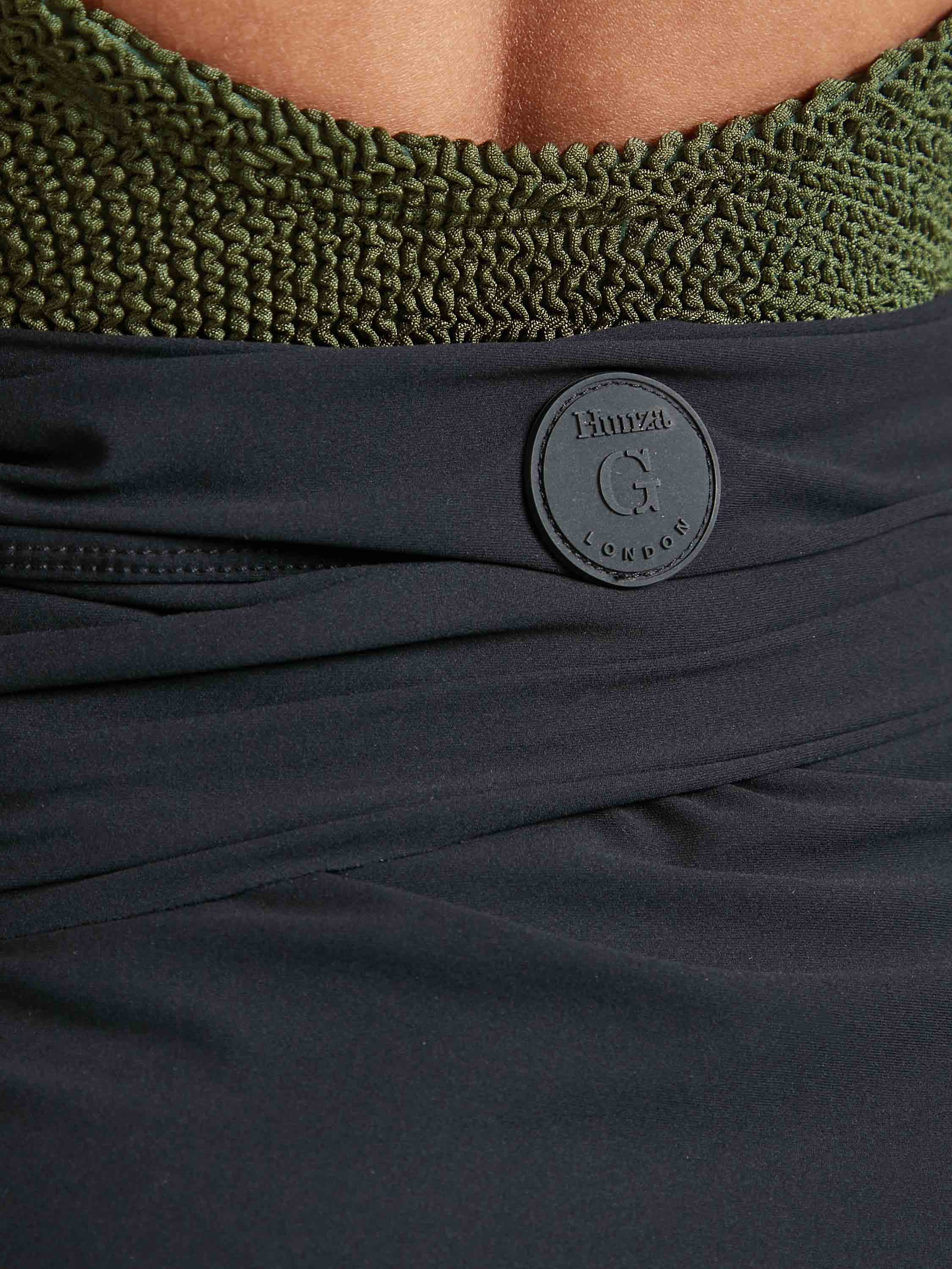 Short UPF 50+ Sarong - Black - Image 5