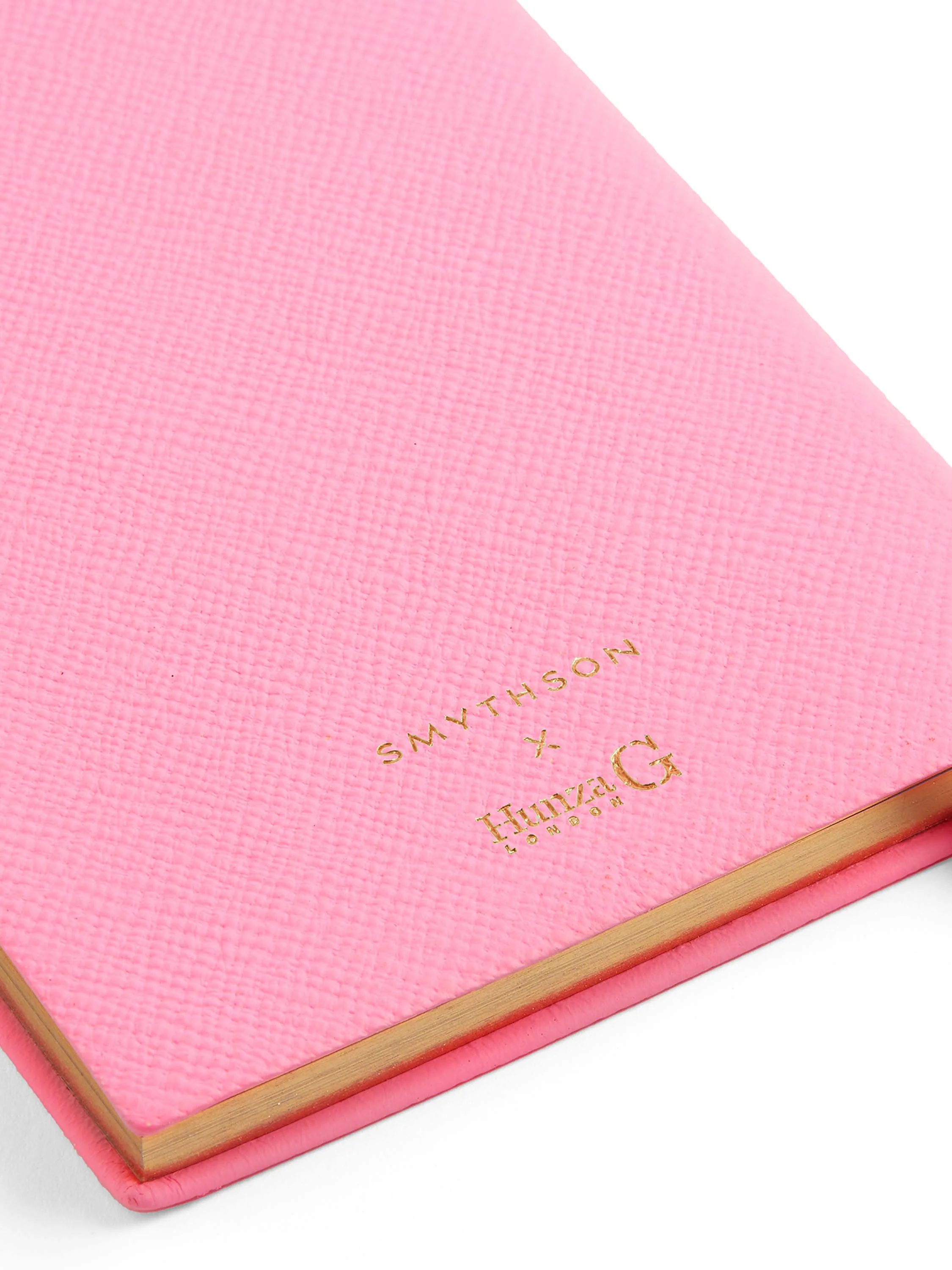 Smythson x Hunza G Chelsea Notebook - Bubblegum - Image 5