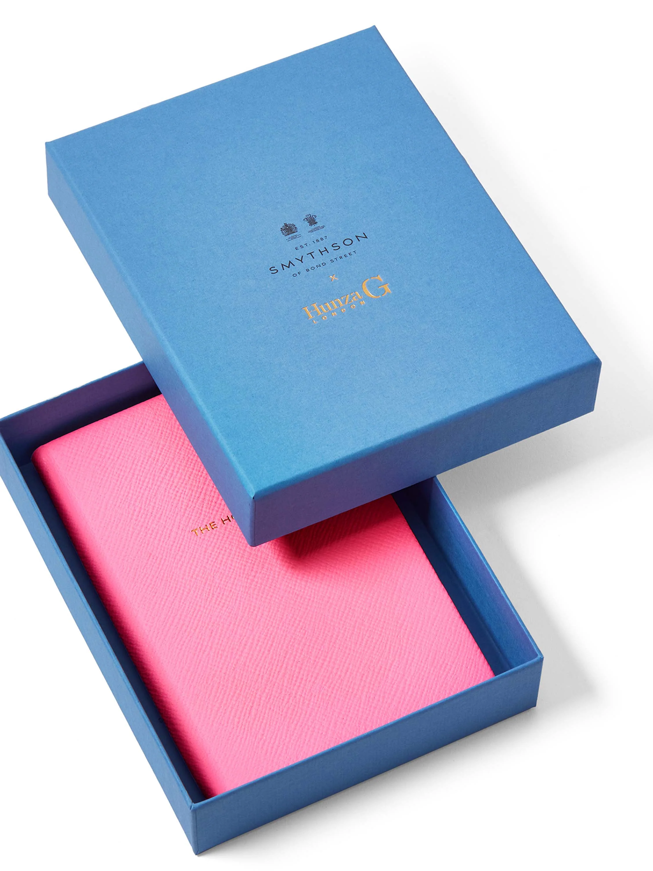 Smythson x Hunza G Chelsea Notebook - Bubblegum - Image 6