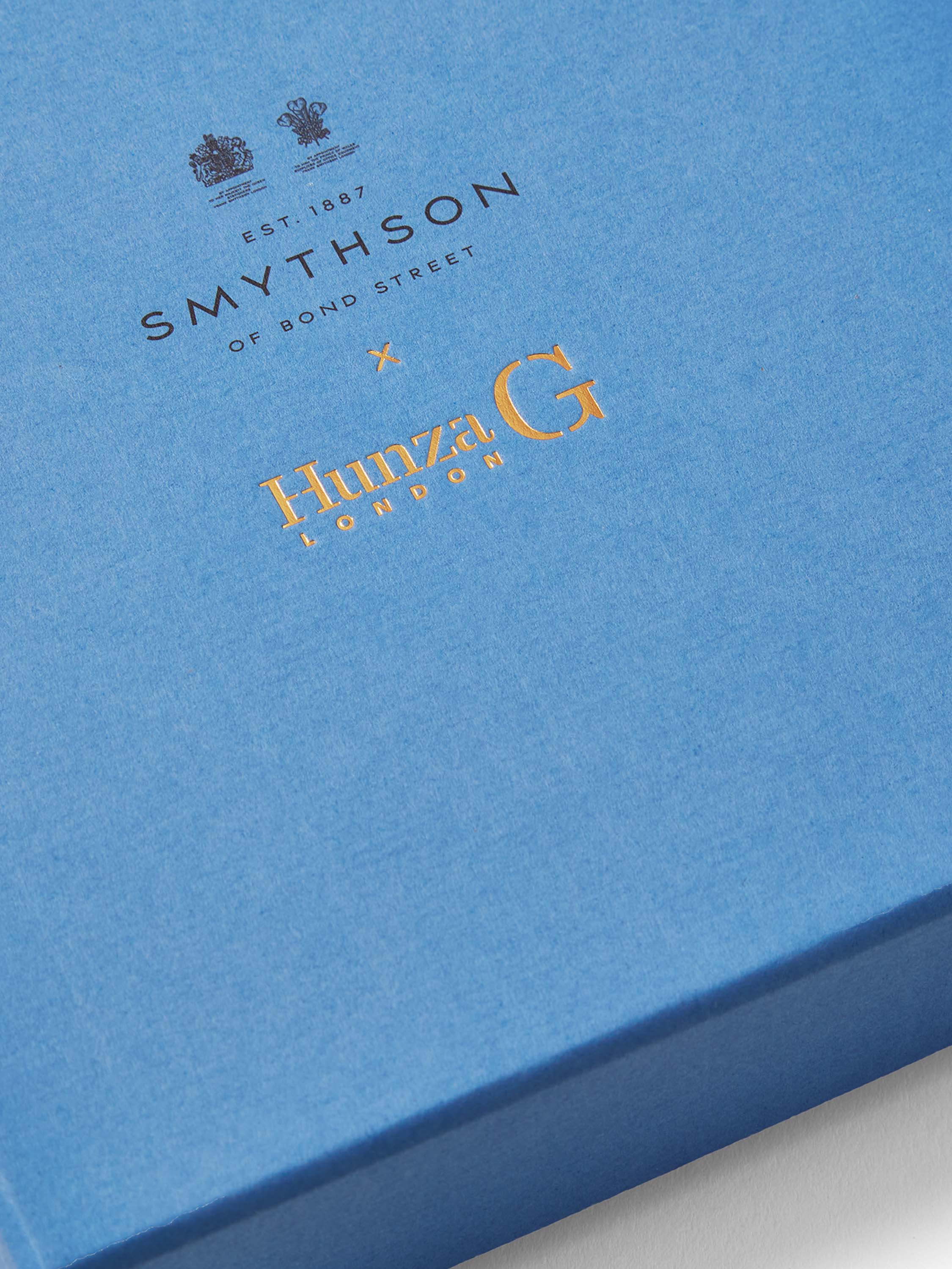 Smythson x Hunza G Chelsea Notebook - Lime - Image 5