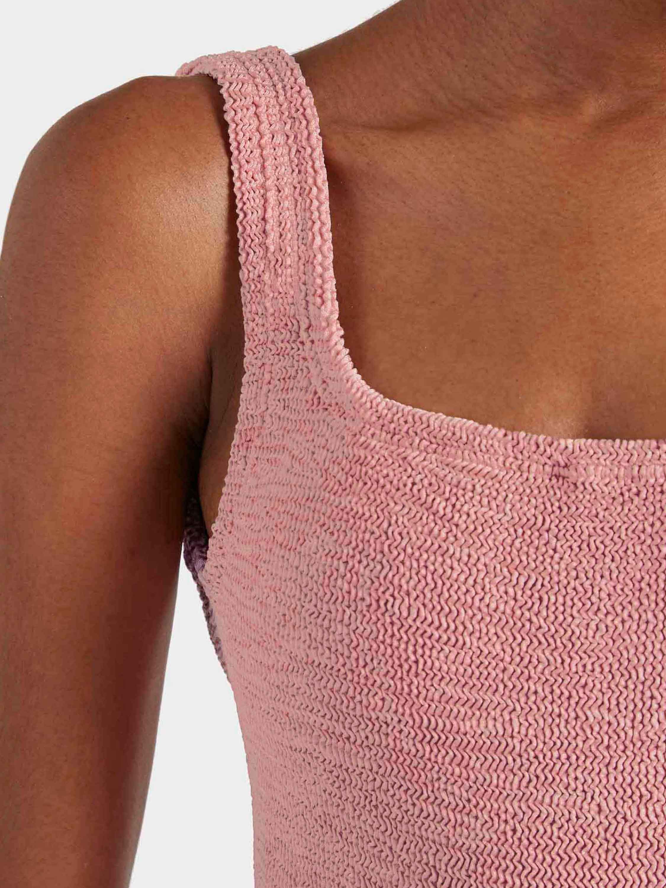 Square Neck Swim - Dusty Pink - Image 3