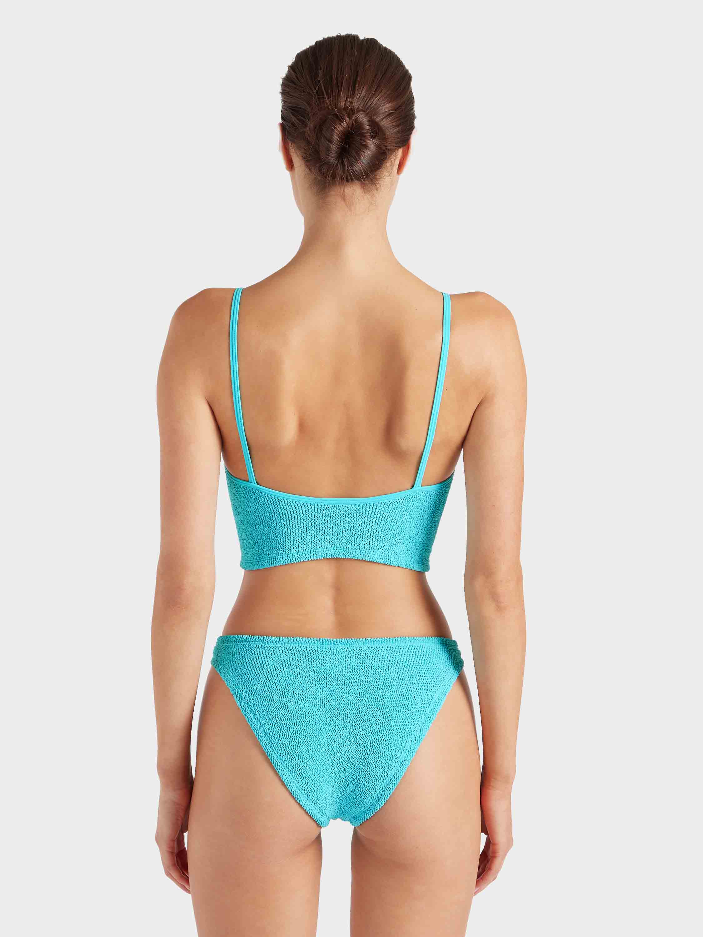 Strap Bikini - Aqua - Image 3