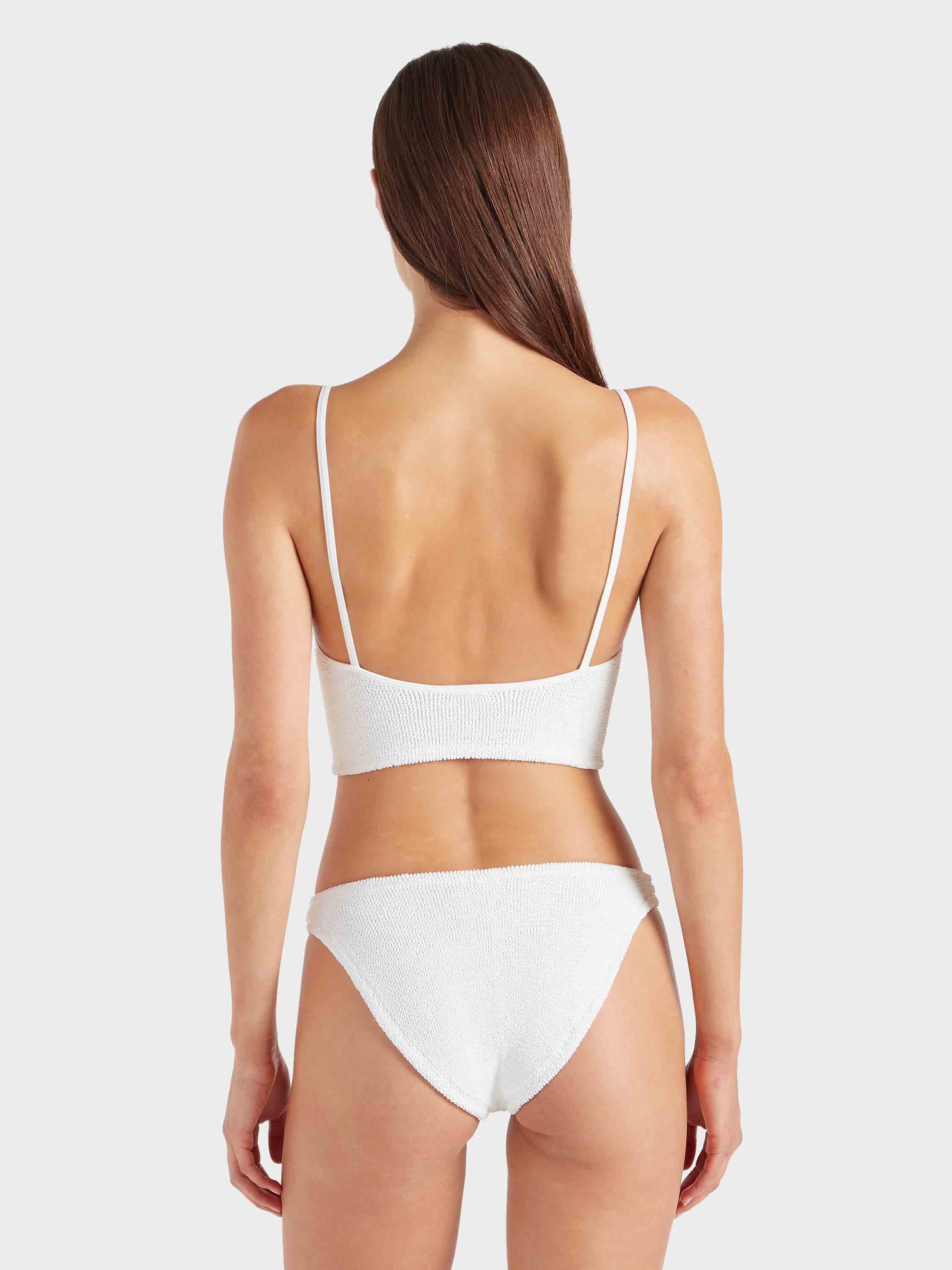 Strap Bikini - White - Image 3