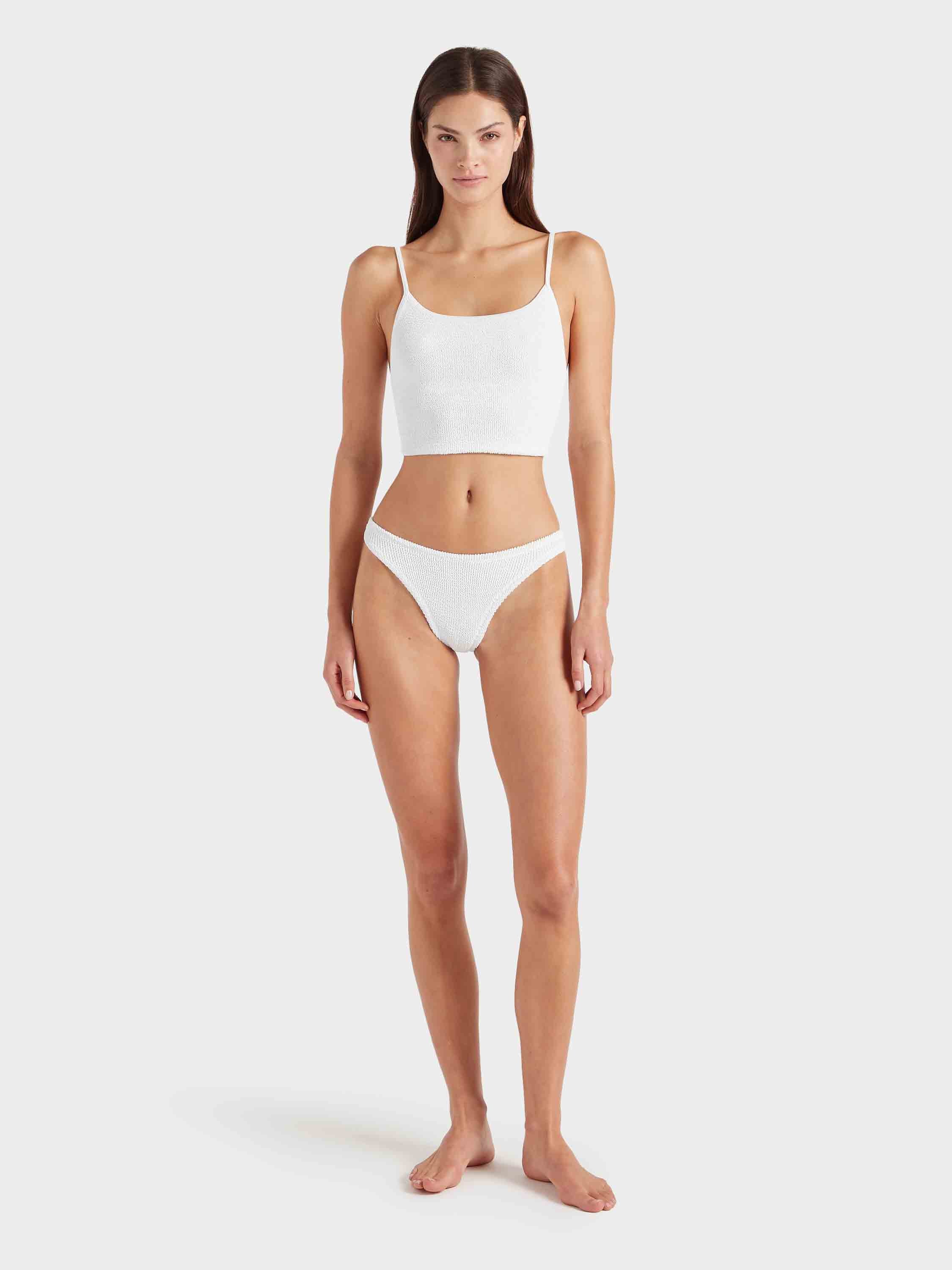 Strap Bikini - White - Image 5