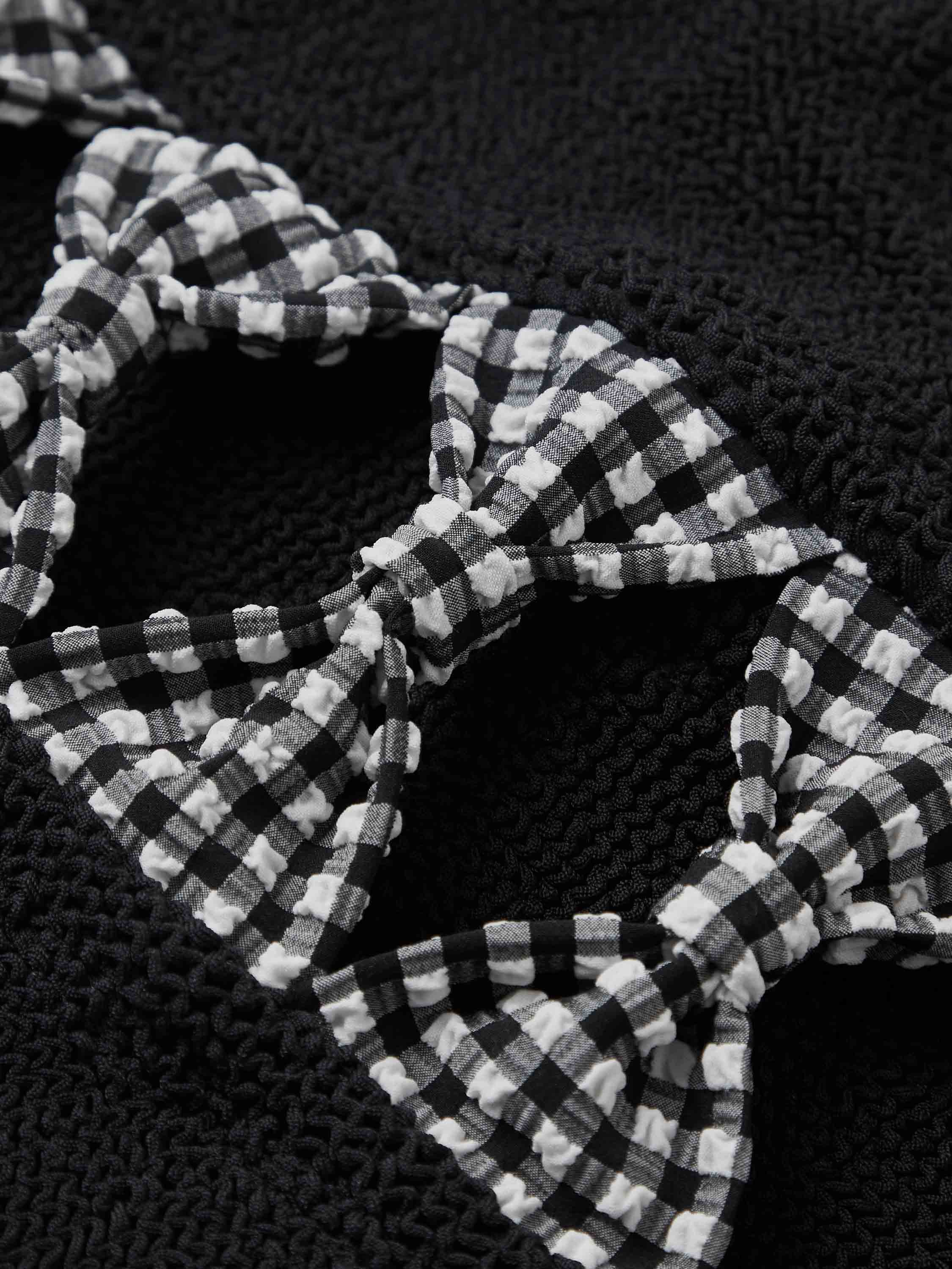 Tiffany Swim - Black Gingham - Image 6