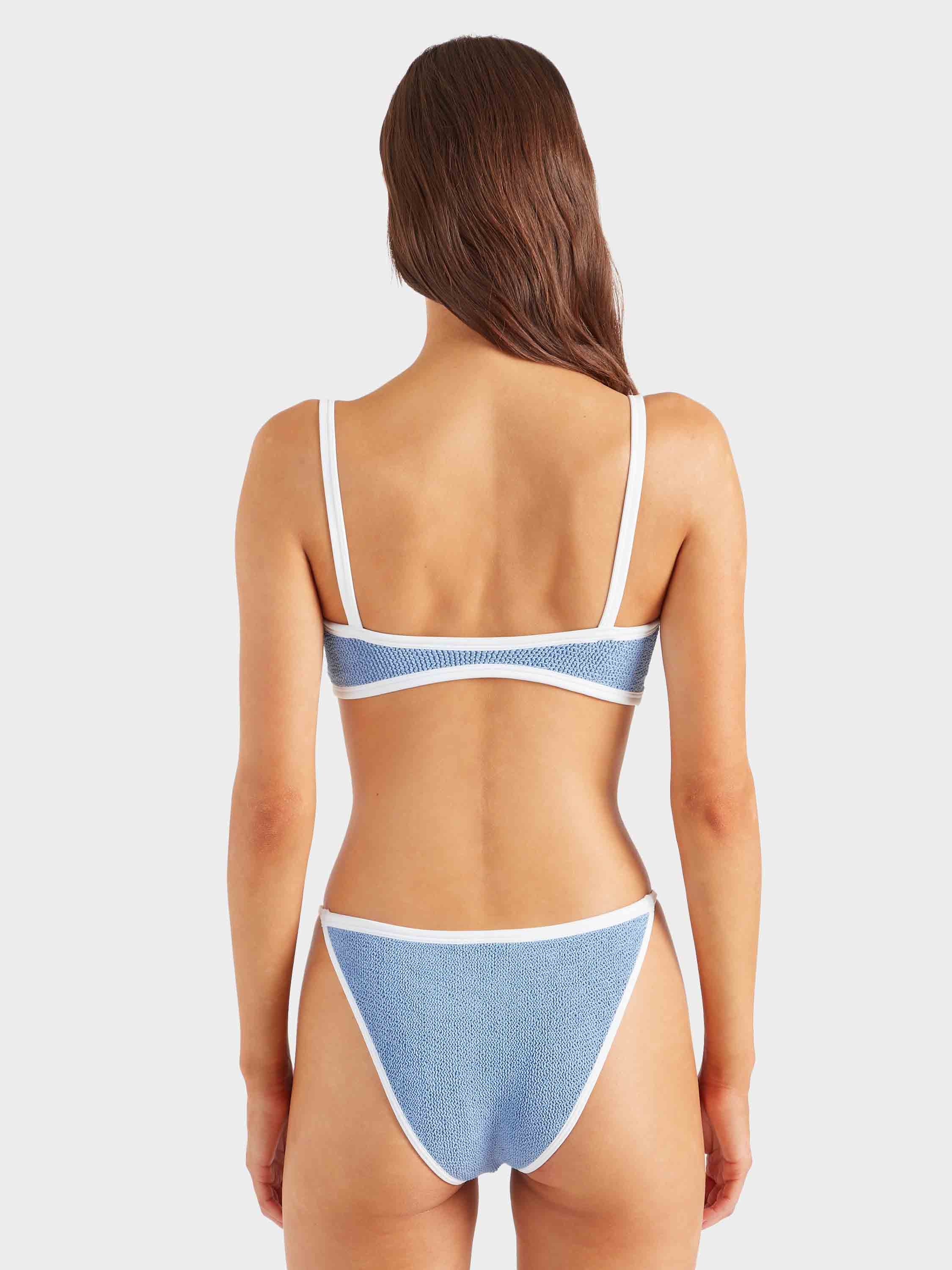 Tyler Bikini - Cornflower/White - Image 3