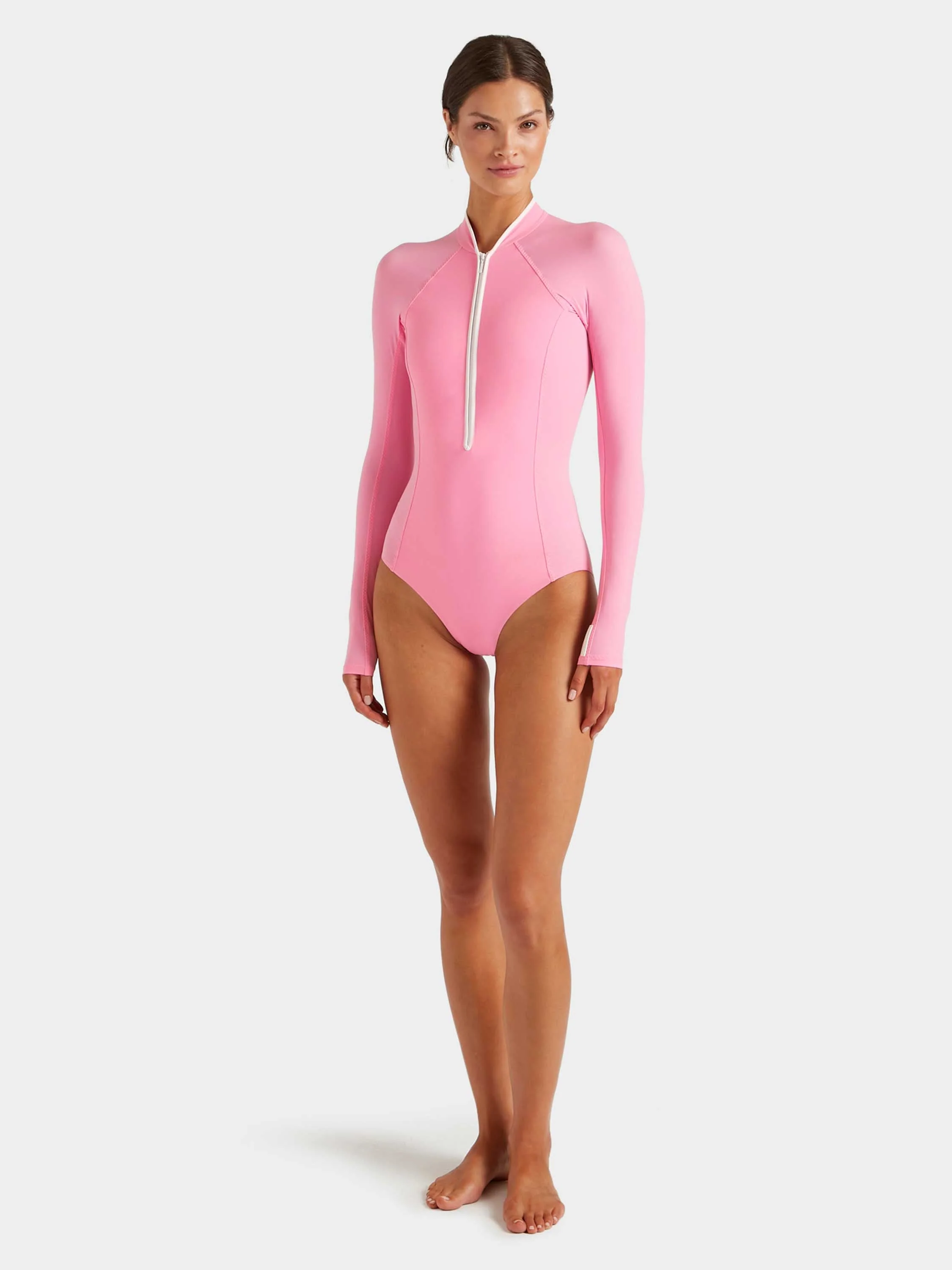 Tyra UPF 50+ Swim - Bubblegum/White - Image 6