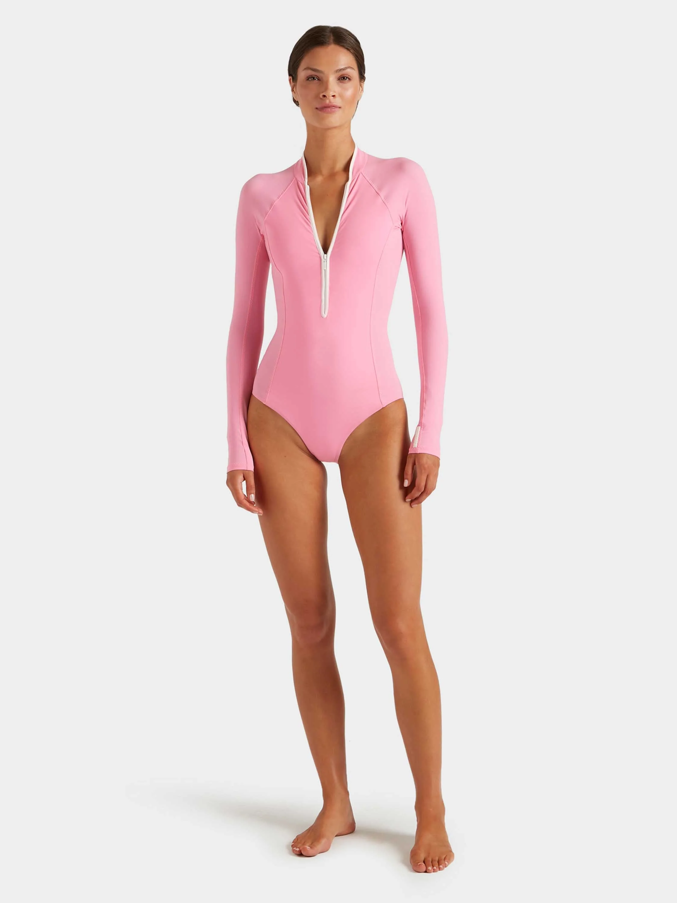 Tyra UPF 50+ Swim - Bubblegum/White - Image 7
